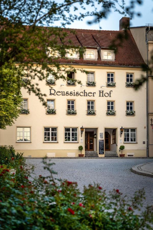 Hotel Reussischer Hof Schmölln Esterno foto