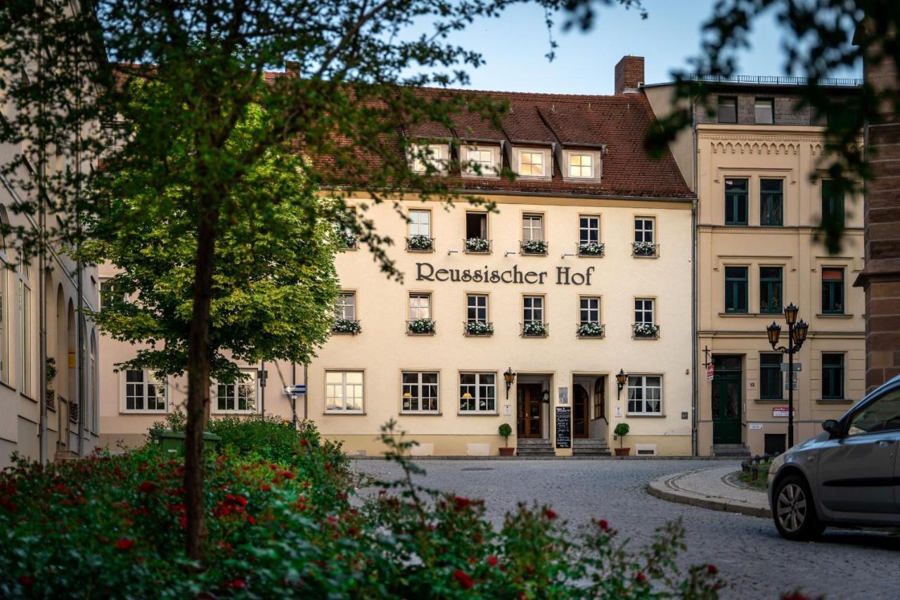 Hotel Reussischer Hof Schmölln Esterno foto