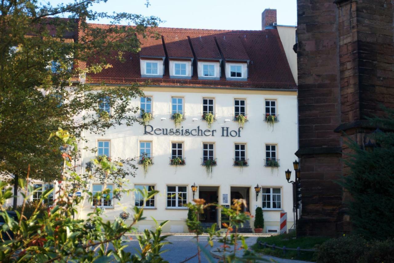 Hotel Reussischer Hof Schmölln Esterno foto
