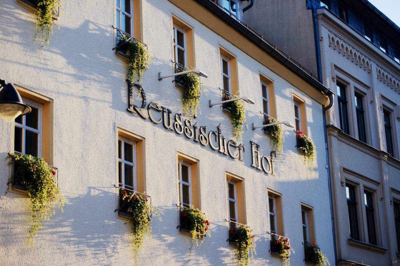Hotel Reussischer Hof Schmölln Esterno foto